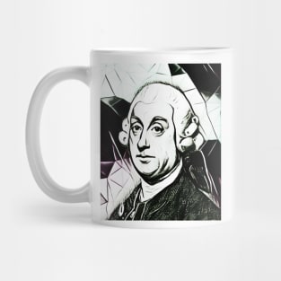 Percivall Pott Black and White Portrait | Percivall Pott Artwork 3 Mug